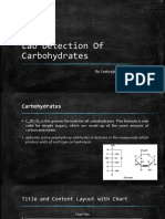 Lab Detection of Carbohydrates: by Sathyajith Kannanth