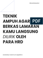 OPTIMALKAN BERKAS LAMARAN