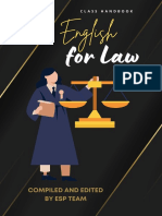 English Handbook For Law