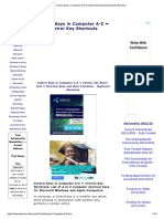 PDF of Computer Shortcuts