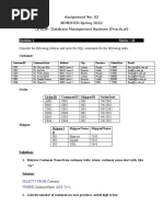 CS403P Assignment