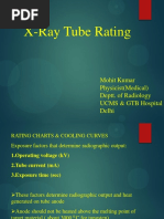 X-Ray Tube Rating and Cooling Charts | PDF | Vacuum Tube | Heat Transfer
