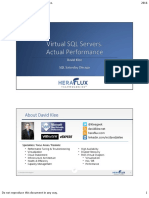 Actual SQL Servers Virtual Performance - Klee