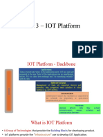 IOT Platform-Functions and Characteristics