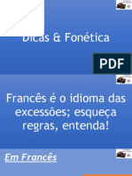 Dicas Francês Fonética