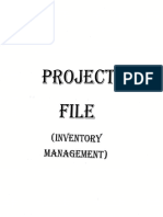 Inventory Management System Project Documentation