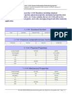 Datasheet For Steel Grades Carbon Steel 1.1141: 1.1141 Standard Number