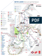 Mapa Metro Madrid