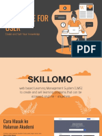 User Guideline - Skillomo