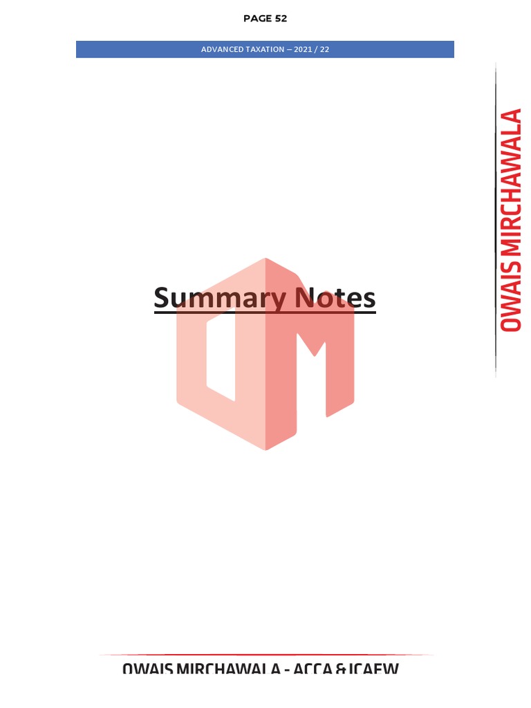 Owais Mirchawala ACCA Fee Structure | PDF | Accounting