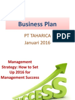 Business Plan 2016