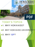 Hokkaido University, ISP