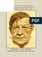 Auden Booklet