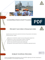 IT Enabled Construction Staff Planner