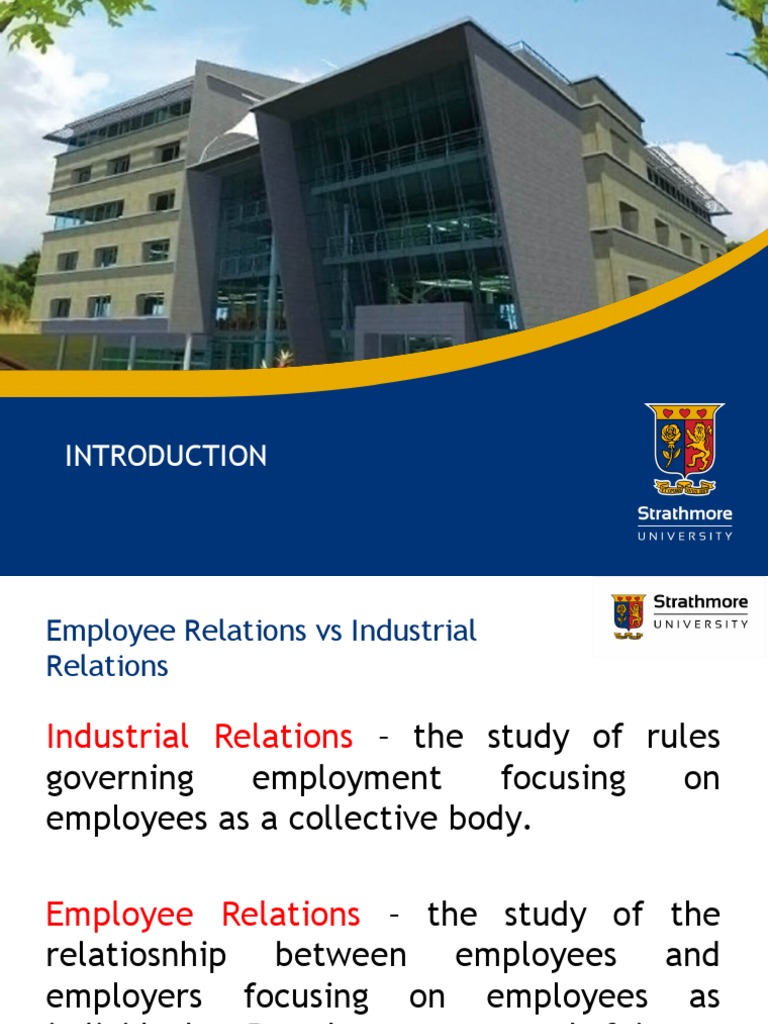 Introduction To Industrial Relations Download Free Pdf Employment