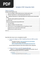 Springboot OIDC Integration