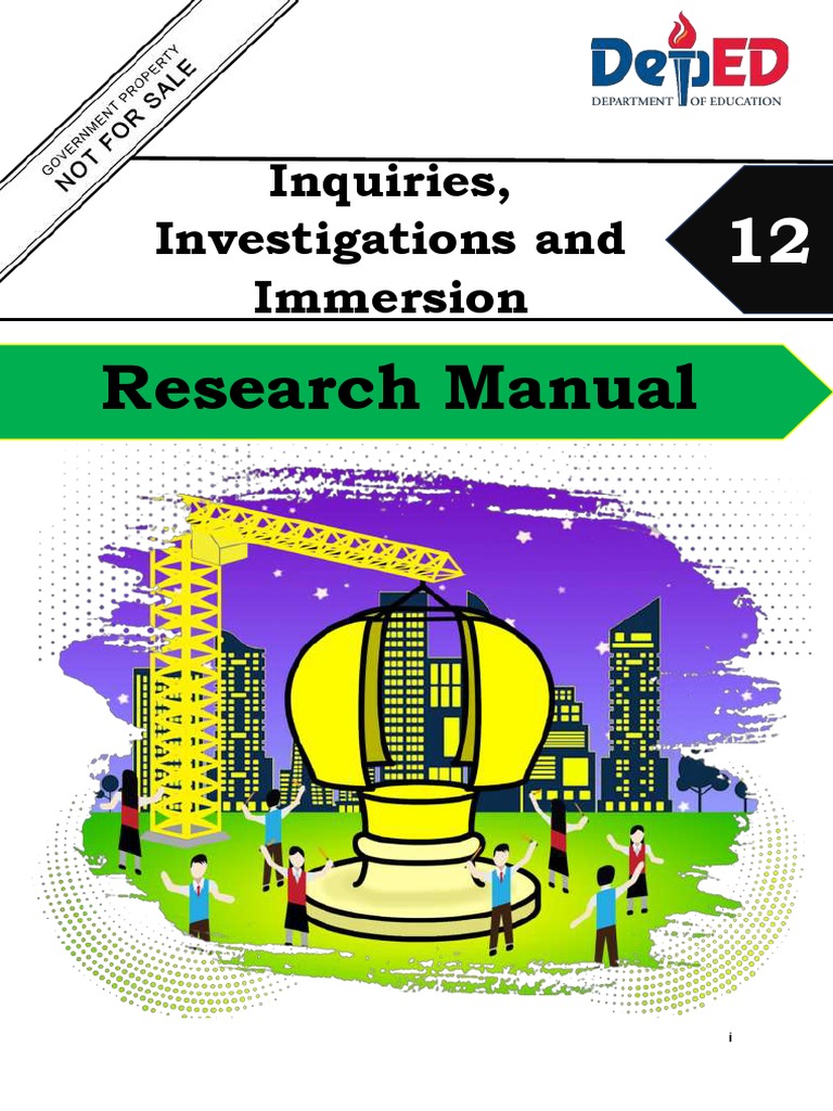 Research Manual - Quarter1.chapter 1 3.final and Validated 1 | PDF ...