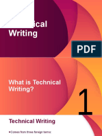 MO1.1 - What Is Technical Writing