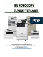 Katalog Mesin Fotocopy Untuk Usaha Pemula