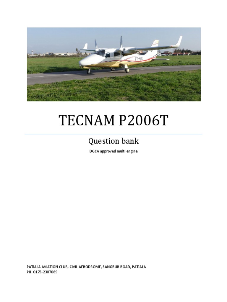 Technam Multi | PDF | Throttle | Engines