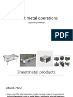 Sheet Metal Operations