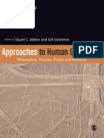 Stuart Aitken Gill Valentine Approaches To Human Geography Sage Publications LTD 2015 1