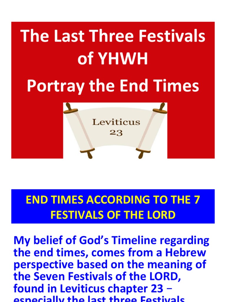 End Times (TAV) Download Free PDF Shemini Atzeret Hebrew Words
