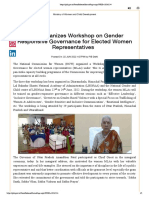 NCW workshop empowers women leaders