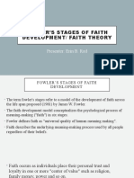 Fowler's Faith Theory