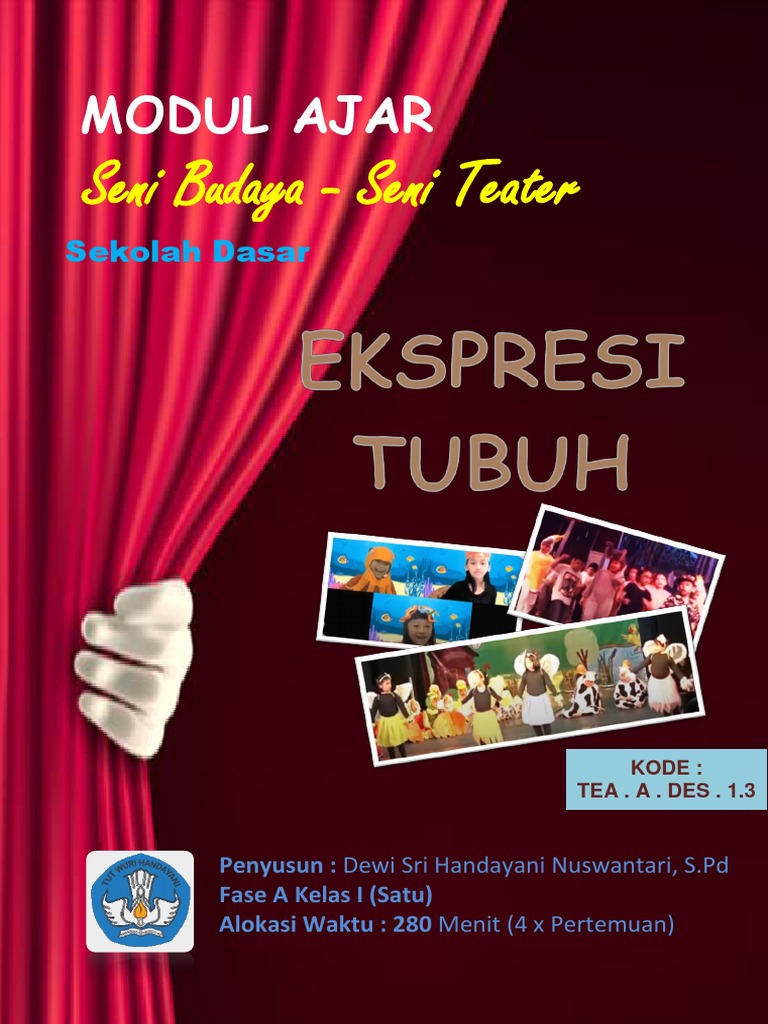 Modul Ajar - Teater Kelas 1 | PDF
