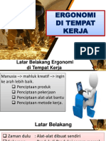 Ergonomi Di Tempat Kerja