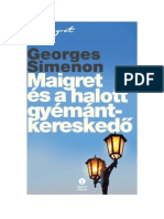 Simenon Georges - Maigret És A Halott Gyémántkereskedő