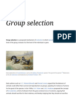 Group Selection - Wikipedia