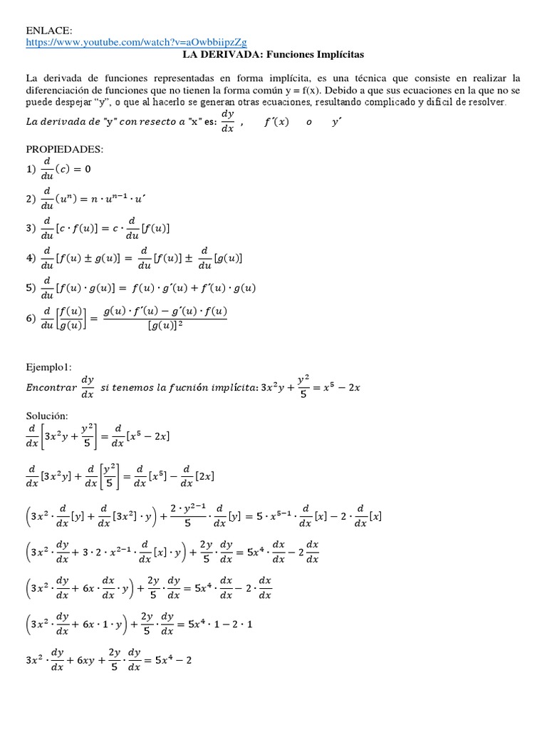 2 derivada de funciones impl citas unap descargar gratis pdf