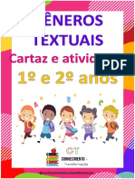 Gêneros Textuais 1º e 2º Anos Amostra