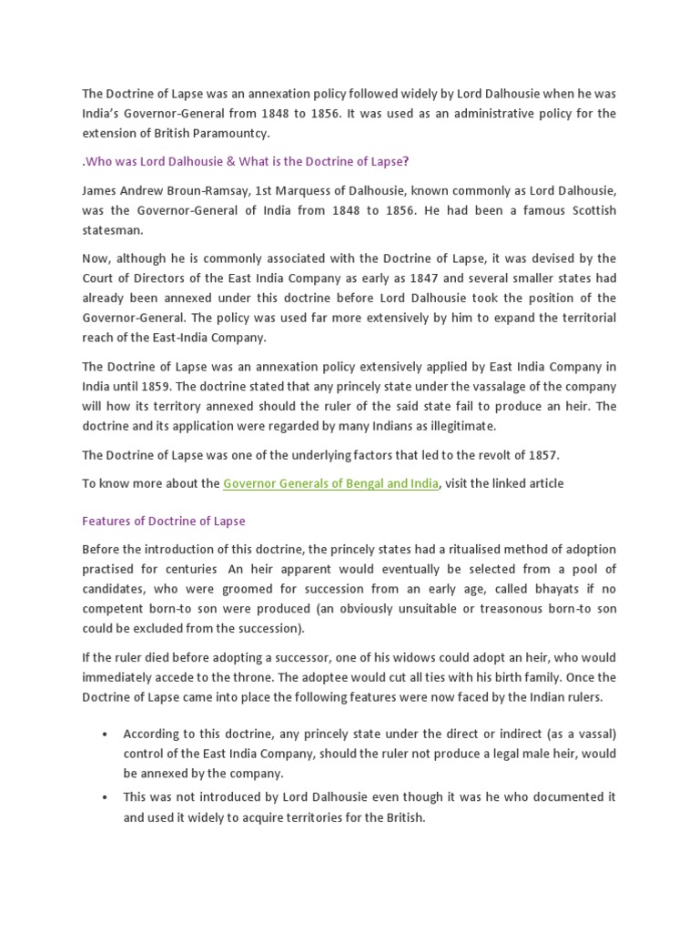 doctrine-of-lapse-pdf-india-united-kingdom-relations-british-india