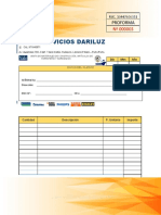 Proforma Dariluz