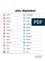 Uk Phonetic Alphabet