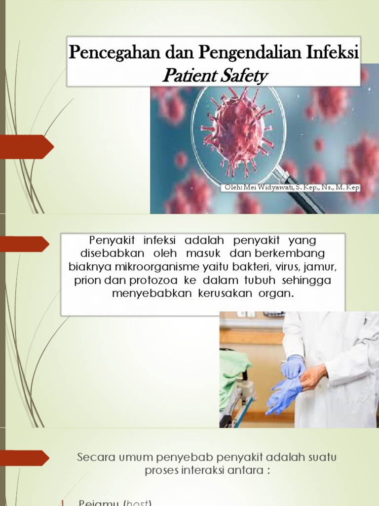 Pencegahan Infeksi dan Keamanan Pasien | PDF