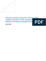 External Training Manual For QA Process 20200420 PDF 82505212