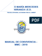 Manual de Convivencia MMC 2019