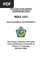 Mba 103