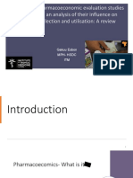 The State of Pharmacoeconomic Evaluation Studies in Kenya and An Analysis of Their Influence On Medicine Selection and Utilisation: A Review