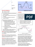 Apuntes - Biocatalizadores o Enzimas