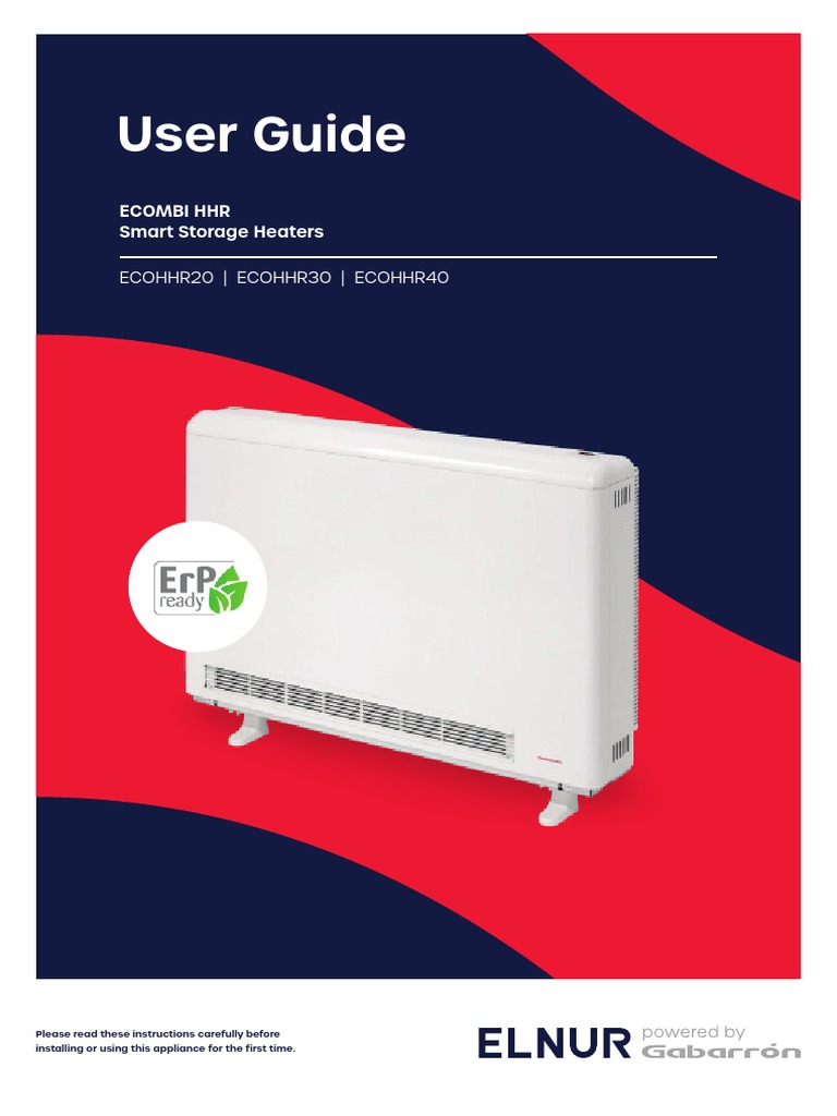Elnur ECOHHR40 Manual EN | PDF | Switch | Electrical Engineering