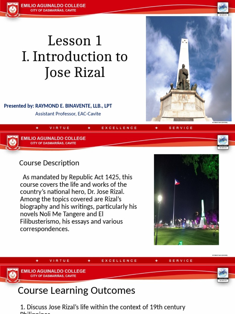 Introduction to Jose Rizal's Life | PDF | Philippines