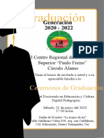 Invitación Graduacion Doctorado