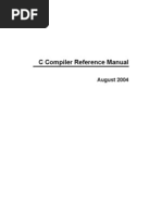 CCS - C Compiler Reference Manual