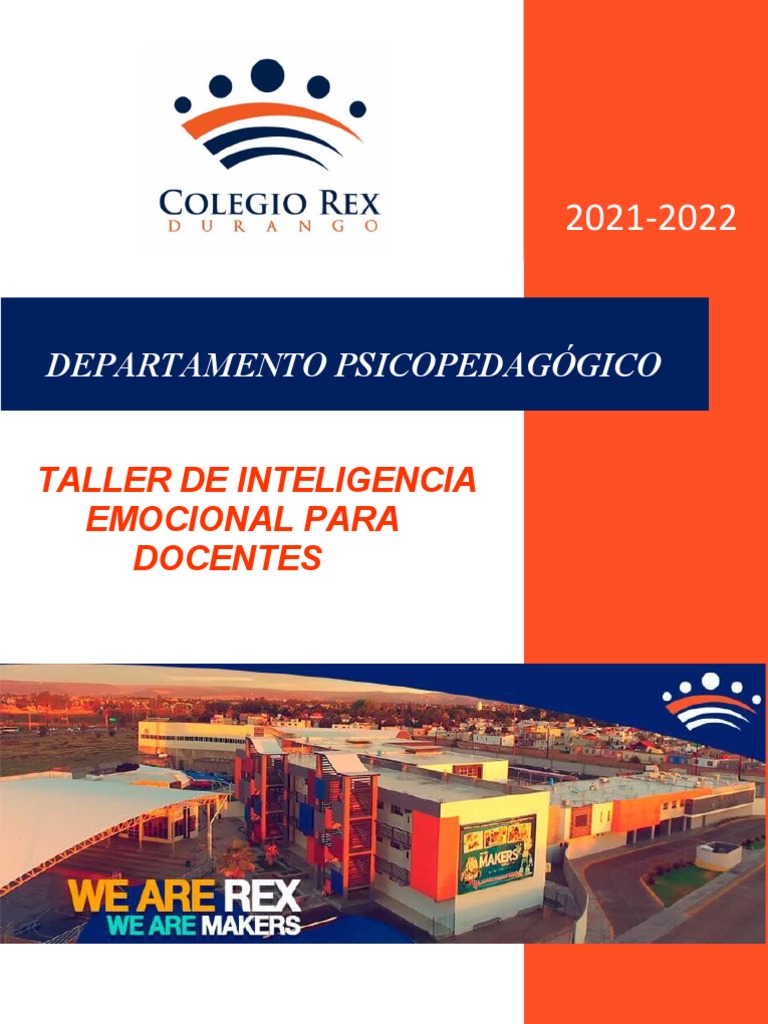 Taller de Inteligencia Emocional Docente | PDF | Método de enseñanza ...