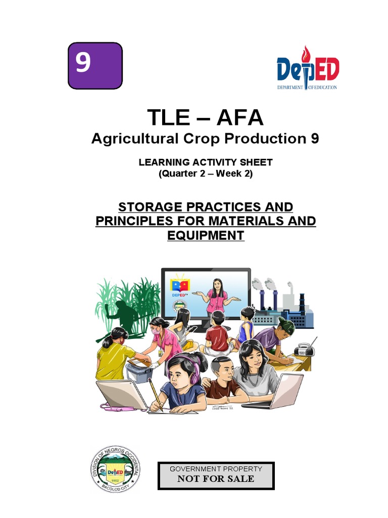 TLE-AGRI CROP 2Q-WEEK 2-Final (Storage Practices and Principles For ...